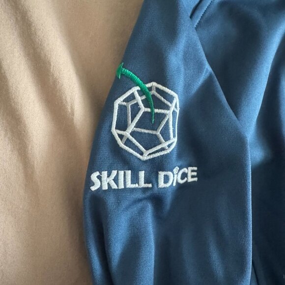 The North Face 1/4 zip jacket blue Women's pullover Medium Golf sporty fleece - Picture 5 of 7